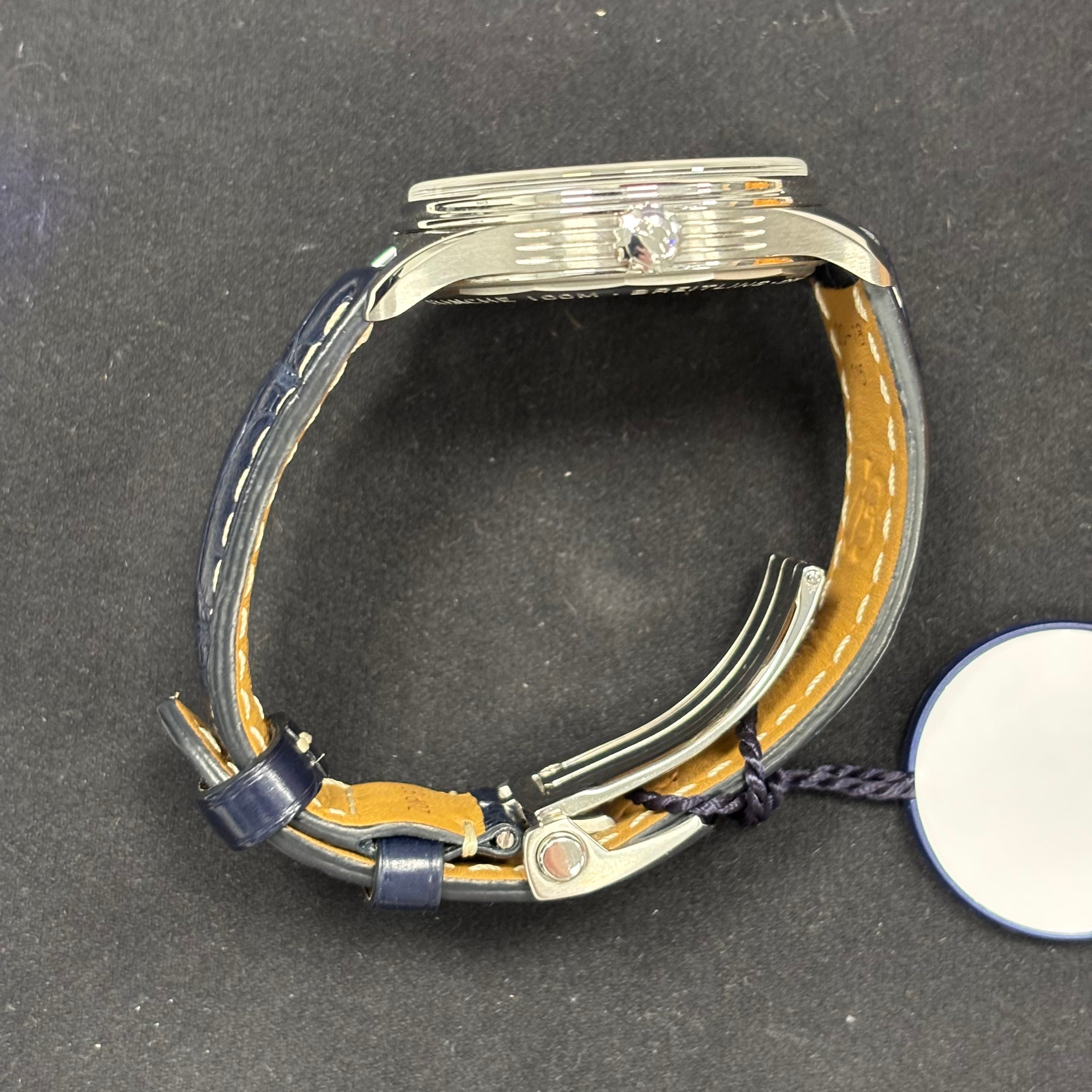 Breitling Premier 42mm Blue Dial Watch Ref# A37340 - Happy Jewelers Fine Jewelry Lifetime Warranty