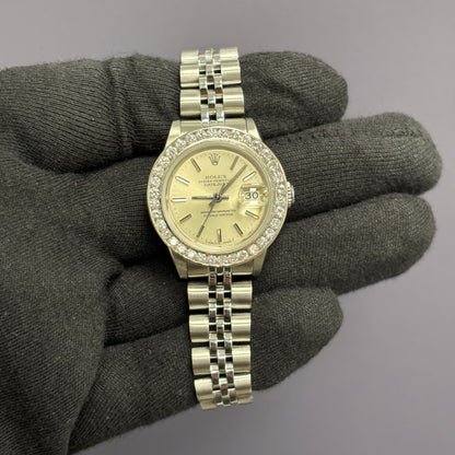 Rolex Datejust 26mm Silver Dial Watch Ref# 69174 - Happy Jewelers Fine Jewelry Lifetime Warranty