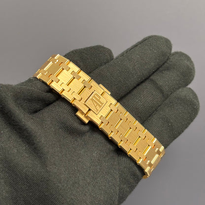 Audemars Piguet Royal Oak 34mm Silver Dial Watch Ref# 77351OR.ZZ.1261OR.01 - Happy Jewelers Fine Jewelry Lifetime Warranty