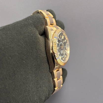 Rolex Sky-Dweller 42mm Rhodium Dial Watch Ref# 326935 - Happy Jewelers Fine Jewelry Lifetime Warranty