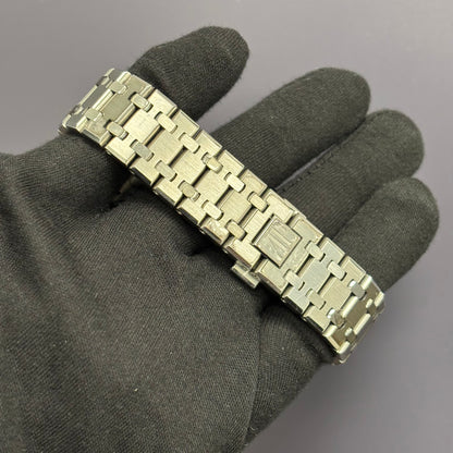 Audemars Piguet Royal Oak 41mm Blue Dial Watch Ref# 26331ST.OO.1220ST.01 - Happy Jewelers Fine Jewelry Lifetime Warranty