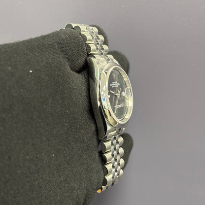 Rolex Datejust 36mm Wimbledon Dial Watch Ref# 126200 - Happy Jewelers Fine Jewelry Lifetime Warranty