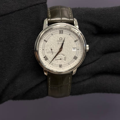 Omega De Ville 39.50mm Silver Dial Watch Ref# 424.13.40.21.02.004 - Happy Jewelers Fine Jewelry Lifetime Warranty