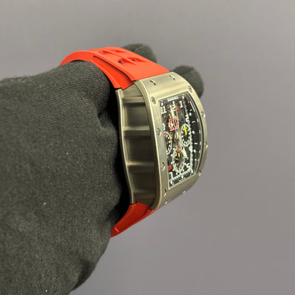 Richard Mille RM011 42mm Openwork Dial Watch Ref# RM011 - Happy Jewelers Fine Jewelry Lifetime Warranty