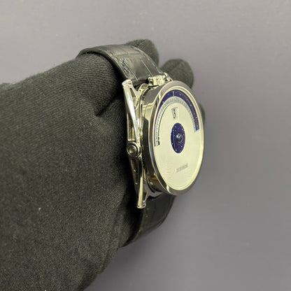 De Bethune Digitale 45mm White Dial Watch Ref# DB28DS - Happy Jewelers Fine Jewelry Lifetime Warranty