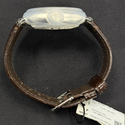 Panerai Radiomir Quaranta 40mm Silver Dial Watch Ref# PAM01292 - Happy Jewelers Fine Jewelry Lifetime Warranty