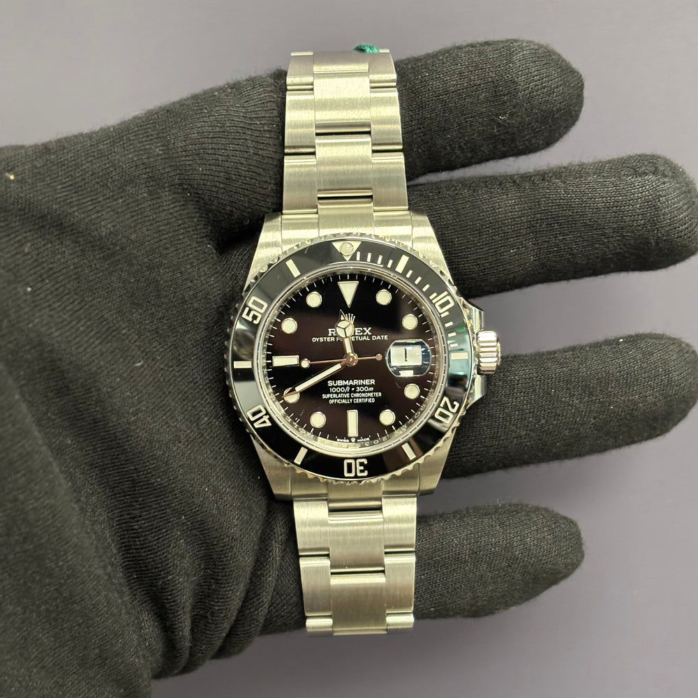 Rolex Submariner 41mm Black Dot Dial Watch Ref# 126610LN