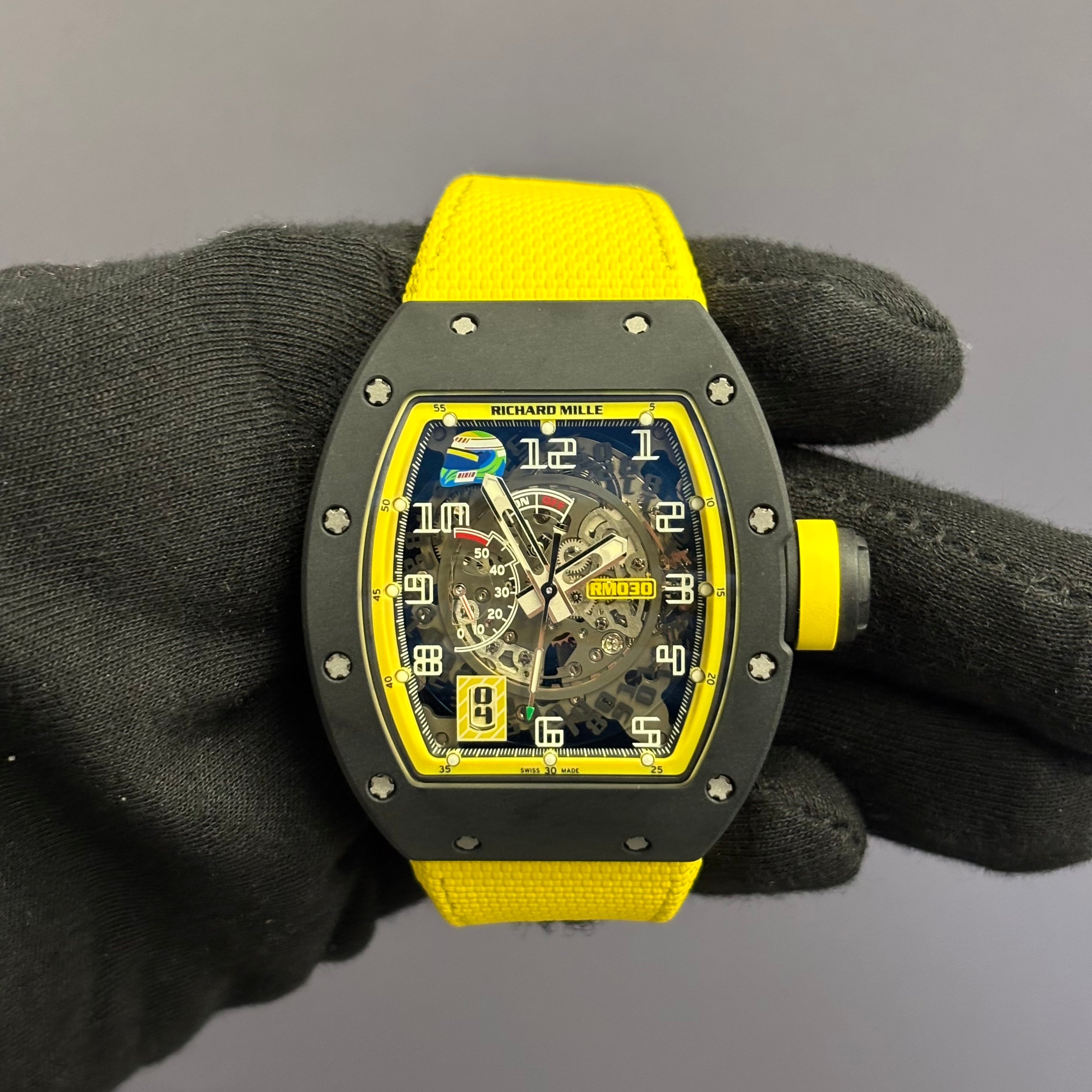 Richard Mille RM030 42mm Skeleton Dial Watch Ref# RM030 - Happy Jewelers Fine Jewelry Lifetime Warranty