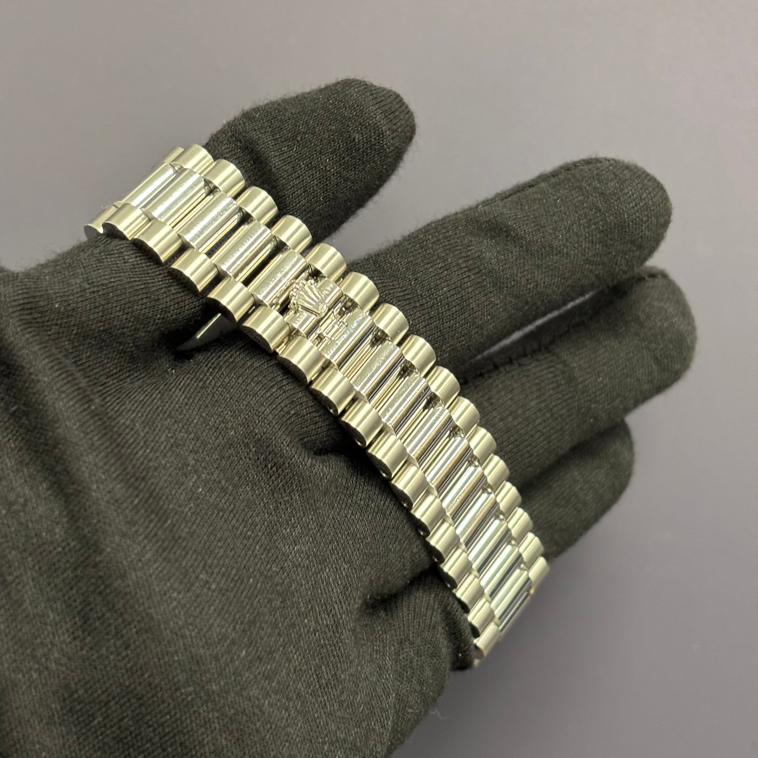 Rolex Day-Date 40mm Blue Dial watch Ref# 228206 - Happy Jewelers Fine Jewelry Lifetime Warranty