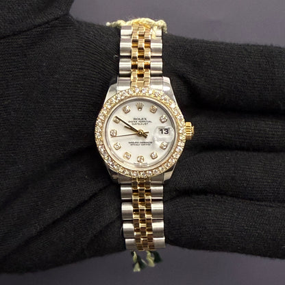 Rolex Datejust 26mm White Dial Watch Ref# 179173 - Happy Jewelers Fine Jewelry Lifetime Warranty