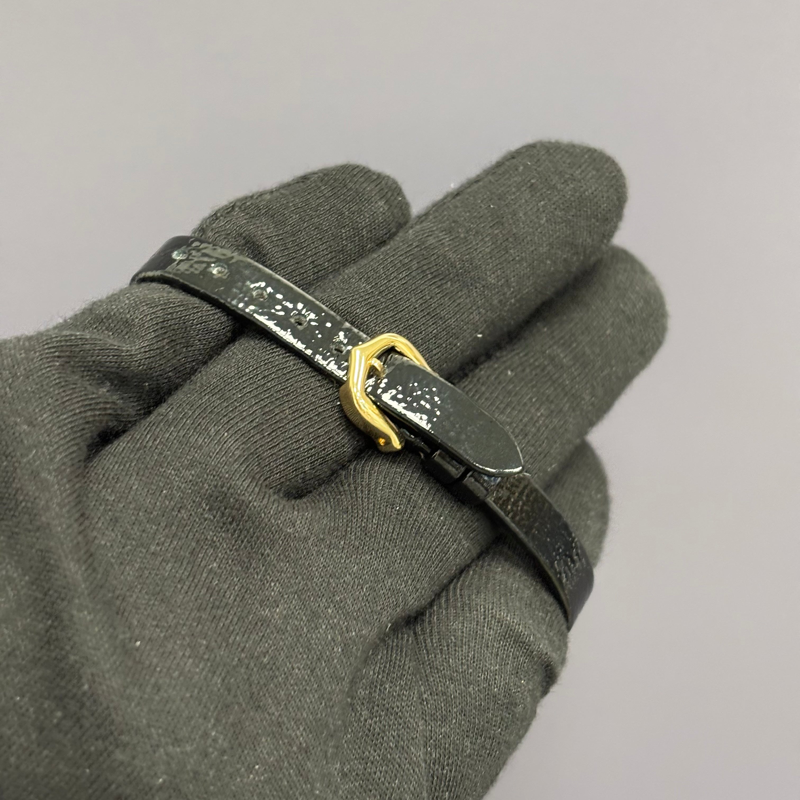 Cartier Baignoire 18.7mm Black Dial Watch Ref# WGBA0040 - Happy Jewelers Fine Jewelry Lifetime Warranty