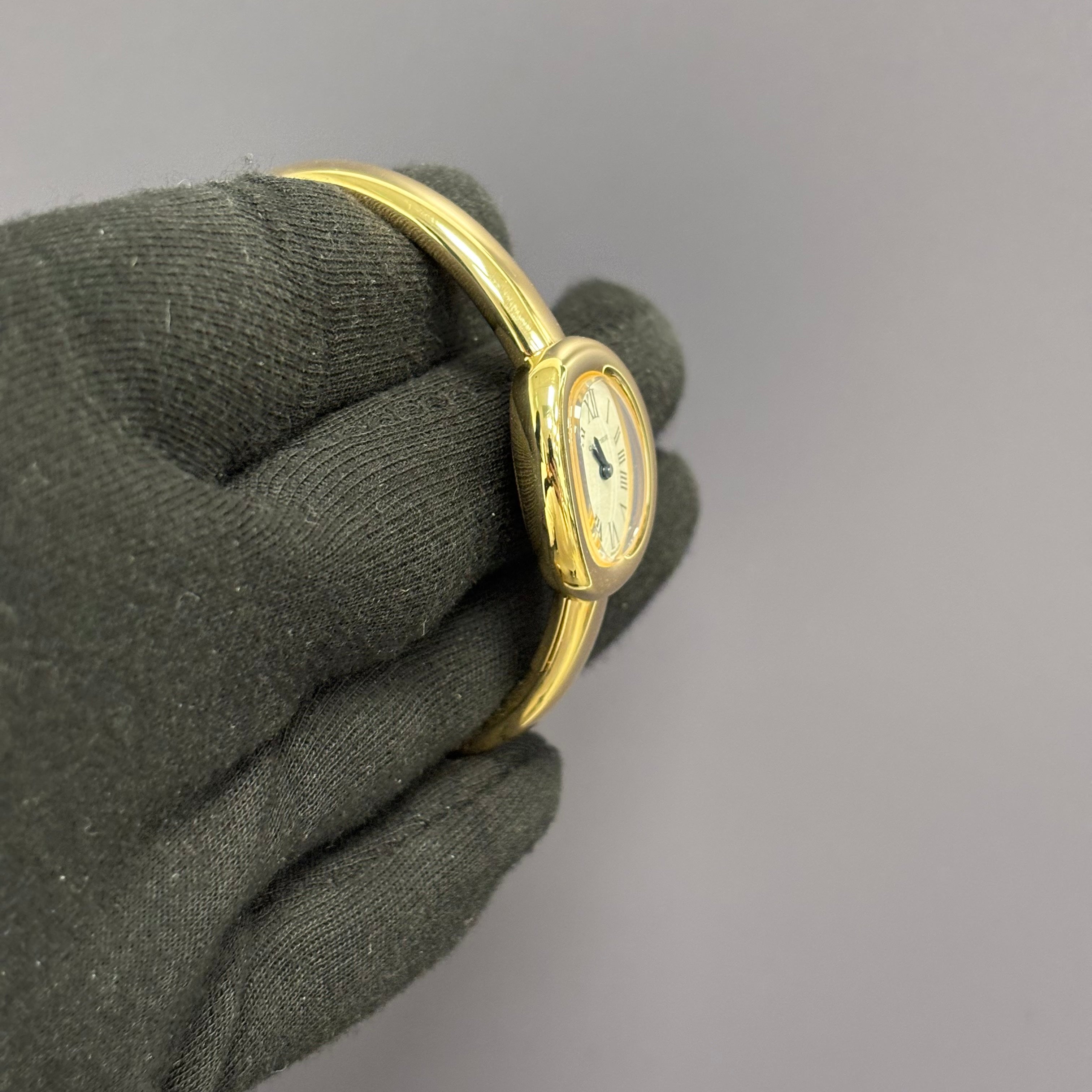 Cartier Baignoire 18.7mm White Dial Watch Ref# WGBA0044 - Happy Jewelers Fine Jewelry Lifetime Warranty