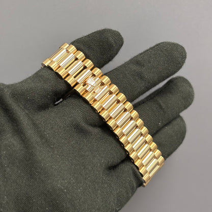 Rolex Day-Date 36mm Green Dial Watch Ref# 128235 - Happy Jewelers Fine Jewelry Lifetime Warranty