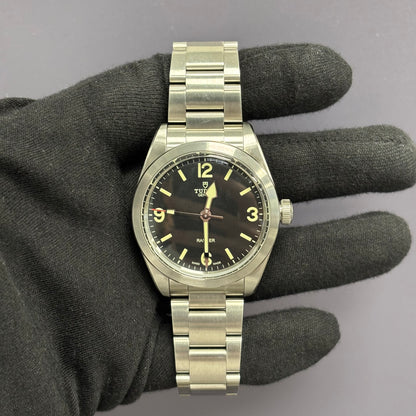 Tudor Ranger 39mm Black Dial Watch Ref# 79950 - Happy Jewelers Fine Jewelry Lifetime Warranty