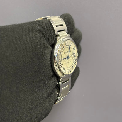 Cartier Ballon Bleu 36mm White Dial Watch Ref# W6920046 - Happy Jewelers Fine Jewelry Lifetime Warranty