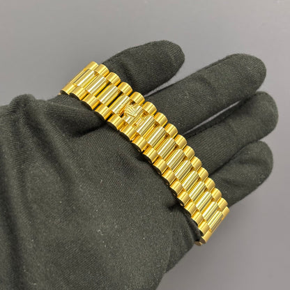 Rolex Day-Date 40mm Green Dial Watch Ref# 228348RBR - Happy Jewelers Fine Jewelry Lifetime Warranty