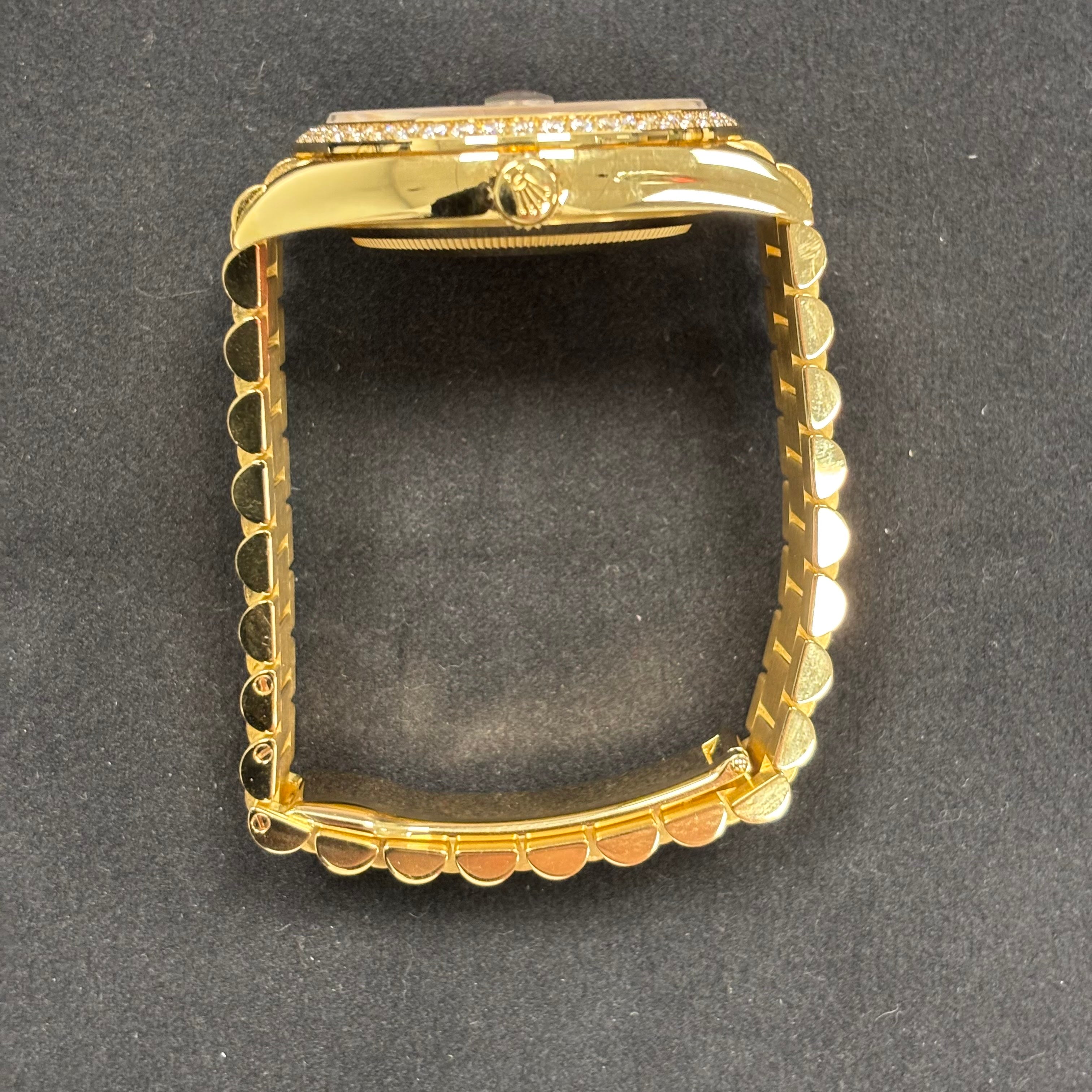 Rolex Day-Date 40mm Green Dial Watch Ref# 228348RBR - Happy Jewelers Fine Jewelry Lifetime Warranty