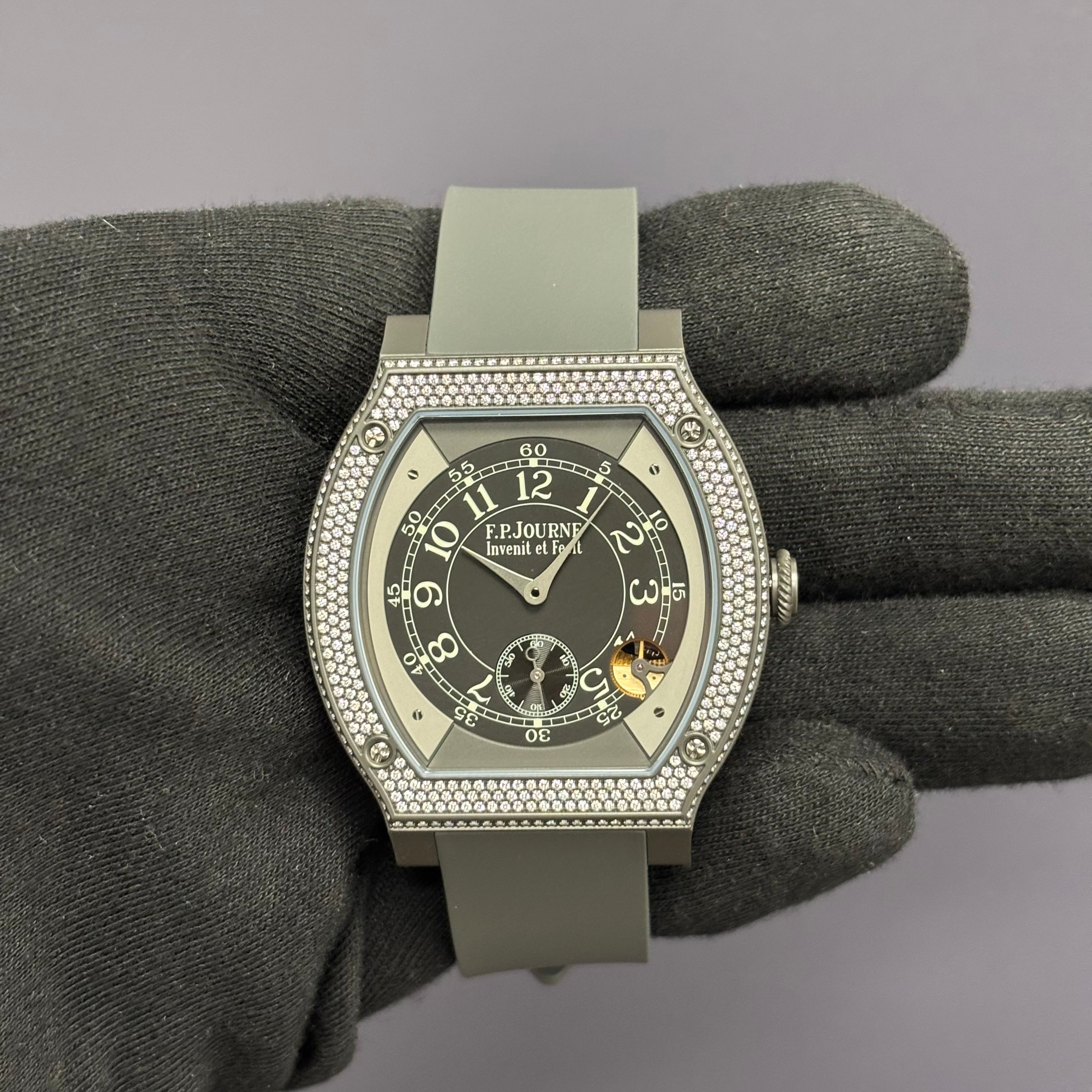 F.P. Journe Elegante 38mm Grey Dial Watch - Happy Jewelers Fine Jewelry Lifetime Warranty