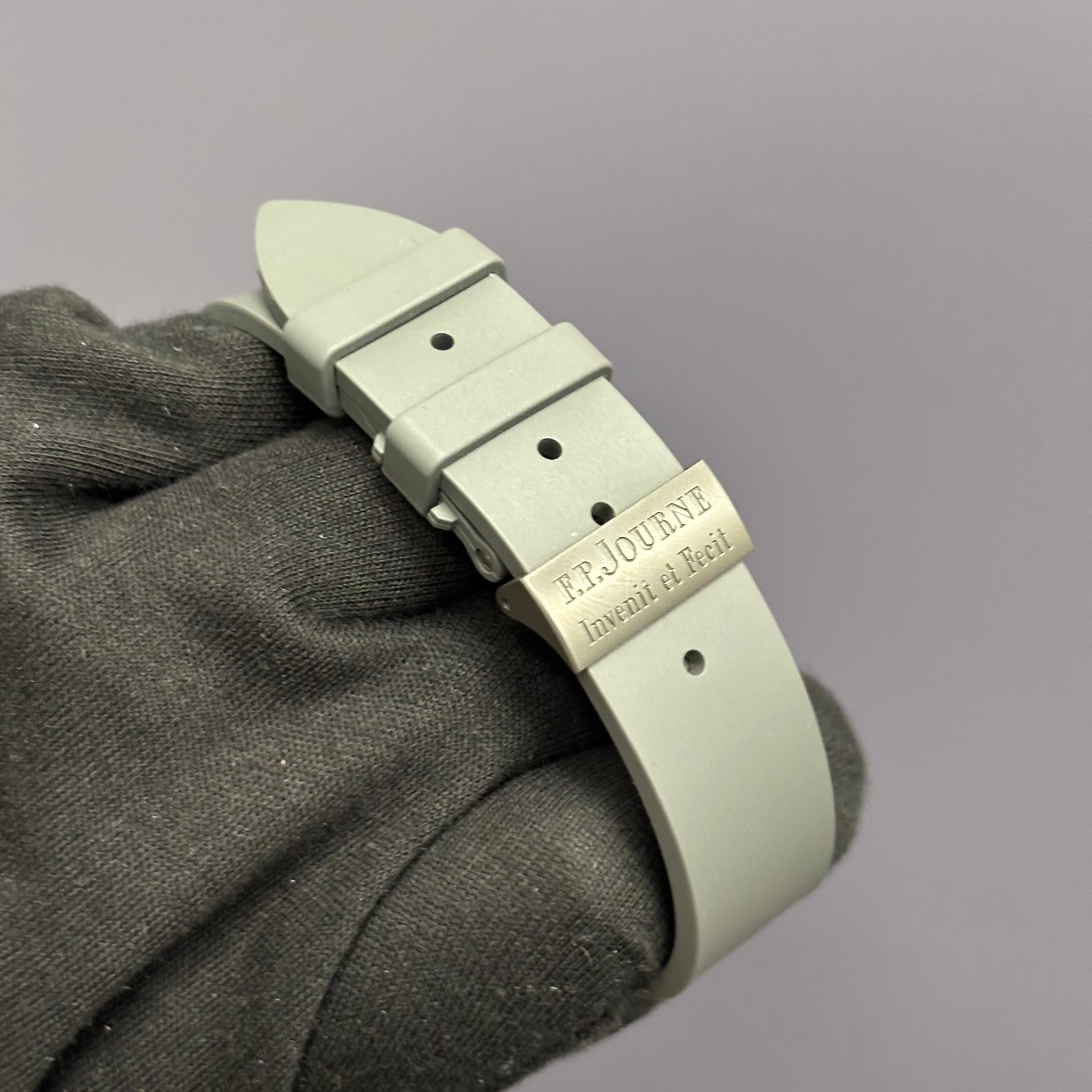 F.P. Journe Elegante 38mm Grey Dial Watch - Happy Jewelers Fine Jewelry Lifetime Warranty