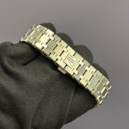 Audemars Piguet Offshore 41mm Openwork Dial Watch Ref# 15407ST.OO.1220ST.02 - Happy Jewelers Fine Jewelry Lifetime Warranty