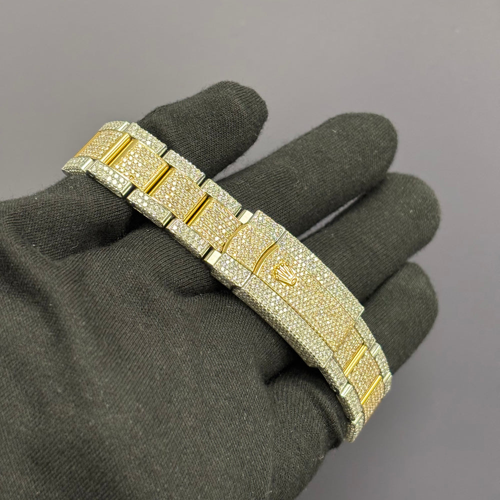 Rolex Datejust 41mm Pave Dial Watch Ref# 126303