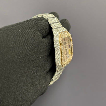 Cartier Santos 40mm Pave Dial Watch Ref# WSSA0018 - Happy Jewelers Fine Jewelry Lifetime Warranty