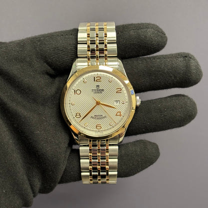 Tudor 1926 41mm White Dial Watch Ref# 91651-001 - Happy Jewelers Fine Jewelry Lifetime Warranty