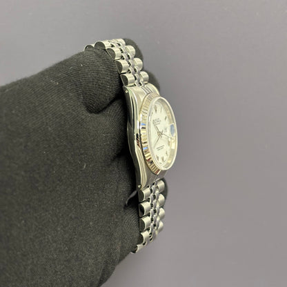 Rolex Datejust 36mm White Dial Watch Ref# 16234 - Happy Jewelers Fine Jewelry Lifetime Warranty