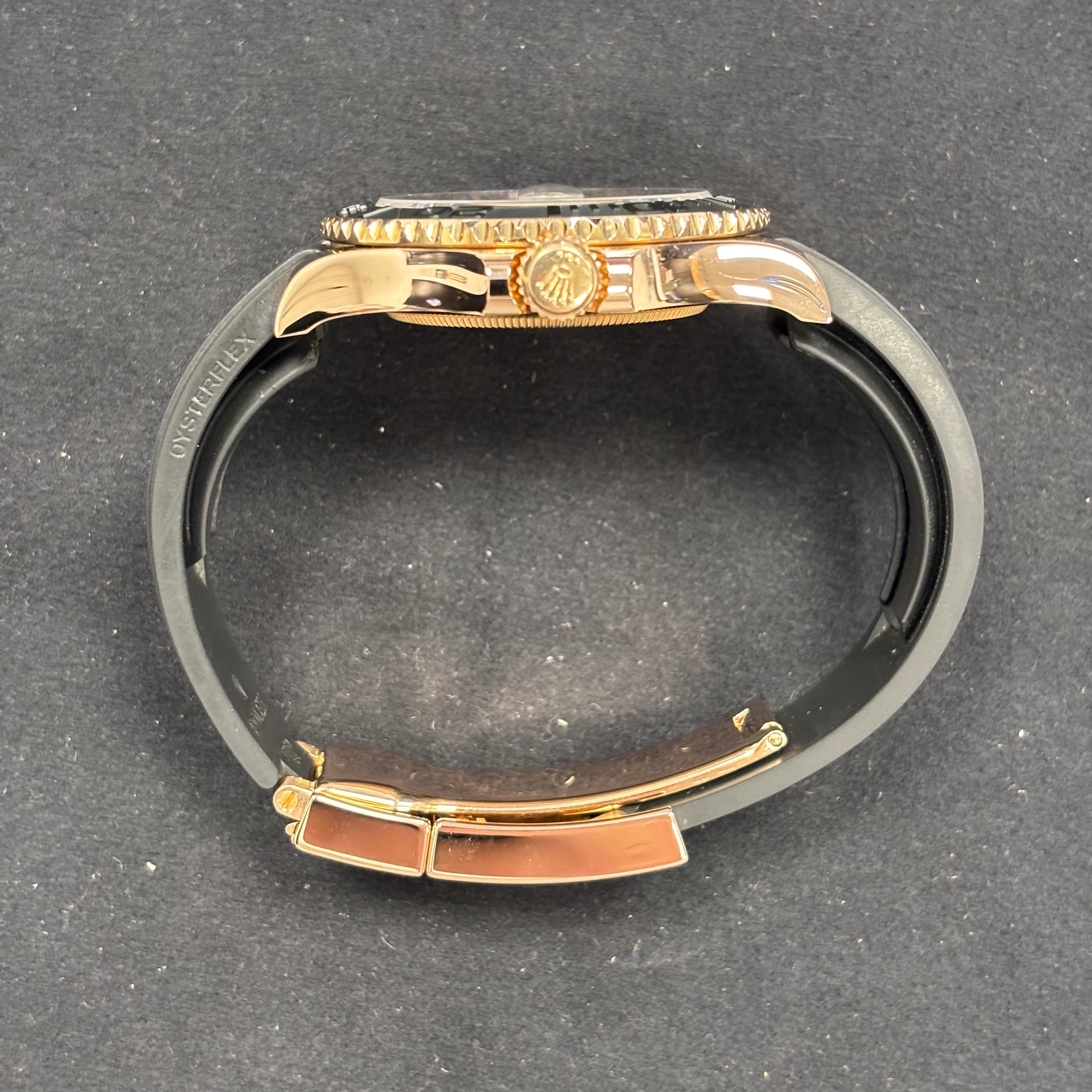 Rolex Yacht-Master 40mm Black Dial Watch Ref# 116655 - Happy Jewelers Fine Jewelry Lifetime Warranty