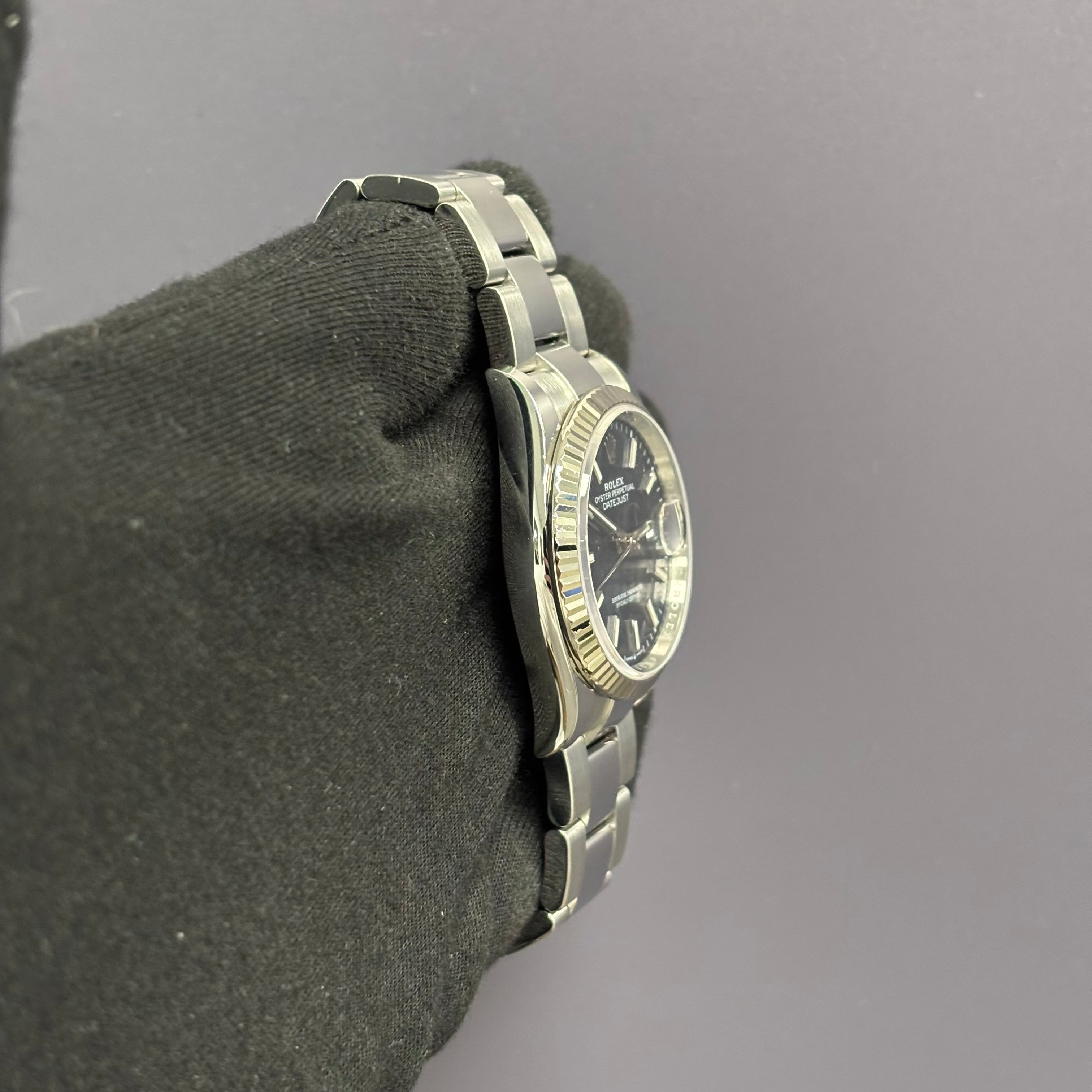 Rolex Datejust 36mm Blue Dial Watch Ref# 126234 - Happy Jewelers Fine Jewelry Lifetime Warranty