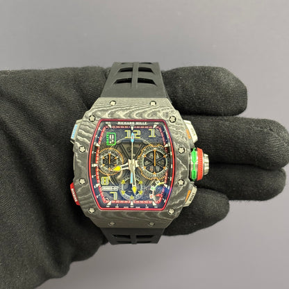 Richard Mille RM65-01 42mm Openwork Dial Watch Ref# RM65-01 - Happy Jewelers Fine Jewelry Lifetime Warranty