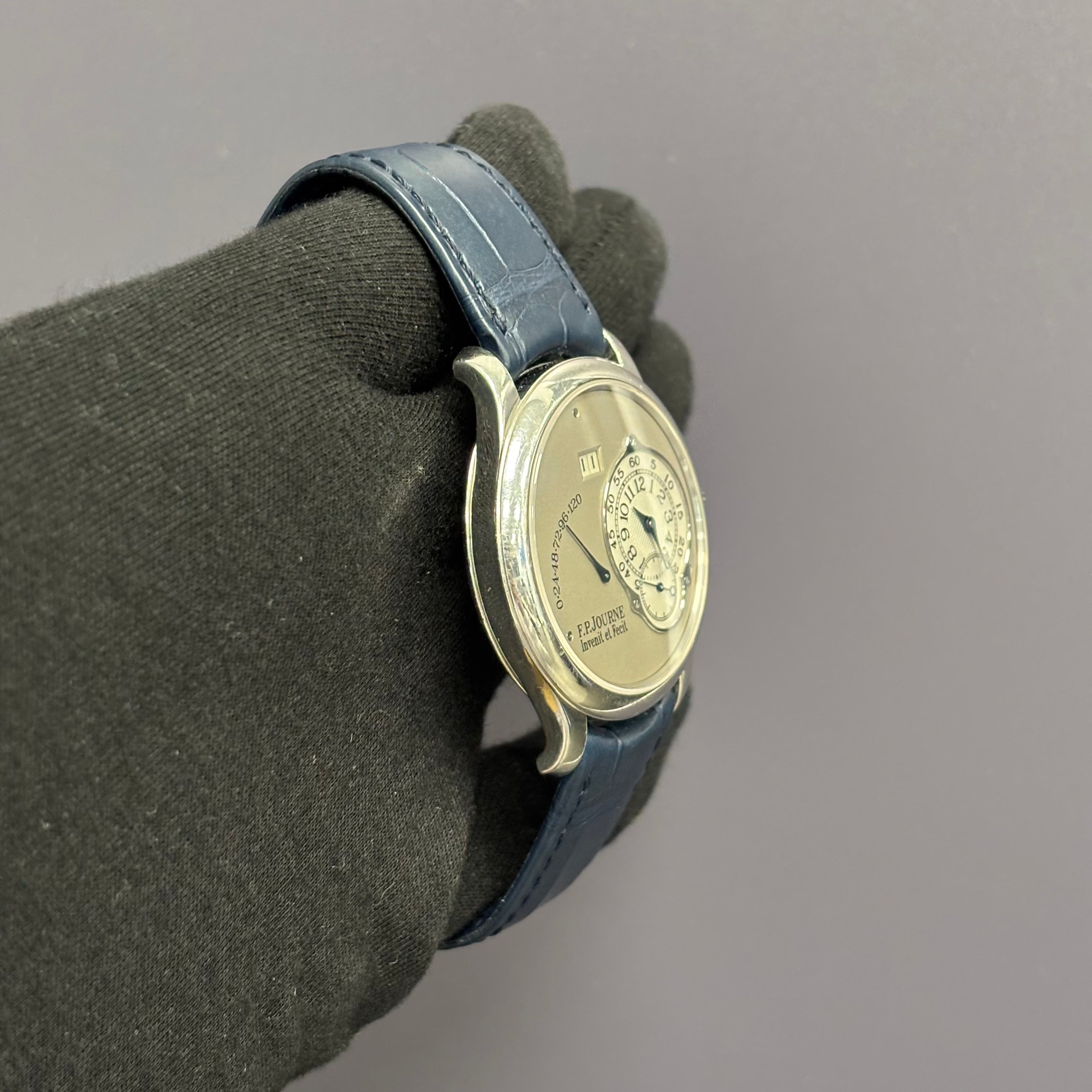 F.P Journe Octa Lune 40mm Grey Dial Watch - Happy Jewelers Fine Jewelry Lifetime Warranty