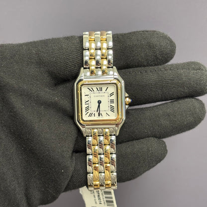 Cartier Tank 26.7mm White Dial Watch Ref# W2PN0014 - Happy Jewelers Fine Jewelry Lifetime Warranty