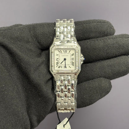 Cartier Tank 26.7mm White Dial Watch Ref# W4PN0018 - Happy Jewelers Fine Jewelry Lifetime Warranty