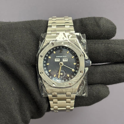 Audemars Piguet Royal Oak 38mm Blue Dial Watch Ref# 25807ST/O/1010ST/01 - Happy Jewelers Fine Jewelry Lifetime Warranty