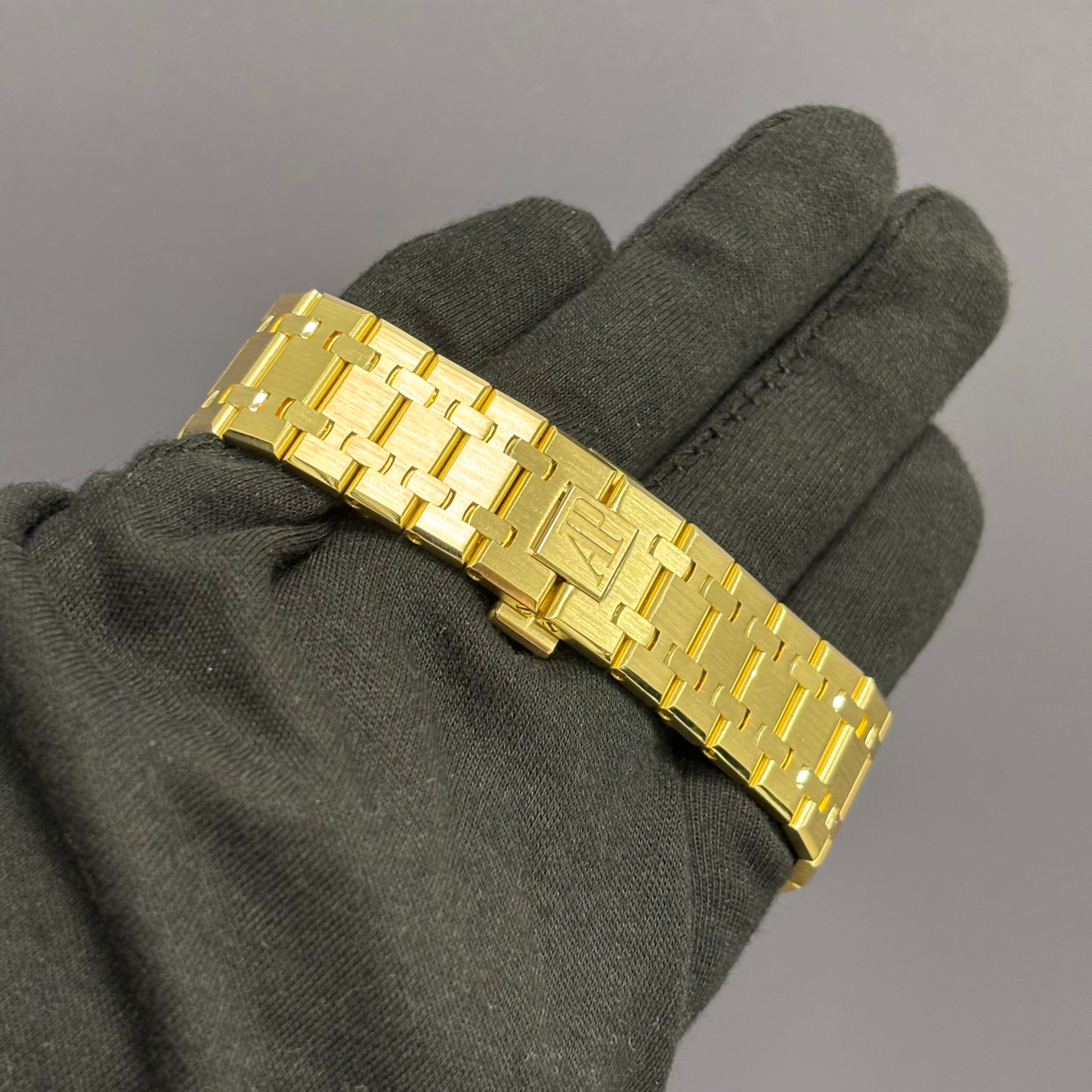 Audemars Piguet Royal Oak 41mm Blue Dial Watch Ref# 26331BA.OO.1220BA.01 - Happy Jewelers Fine Jewelry Lifetime Warranty