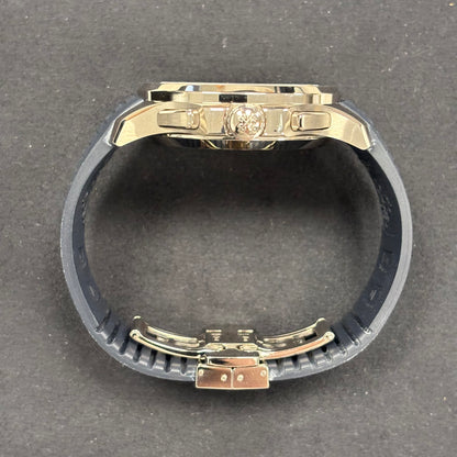 Patek Philippe Aquanaut 42mm Blue Dial Watch Ref# 5968G-001 - Happy Jewelers Fine Jewelry Lifetime Warranty