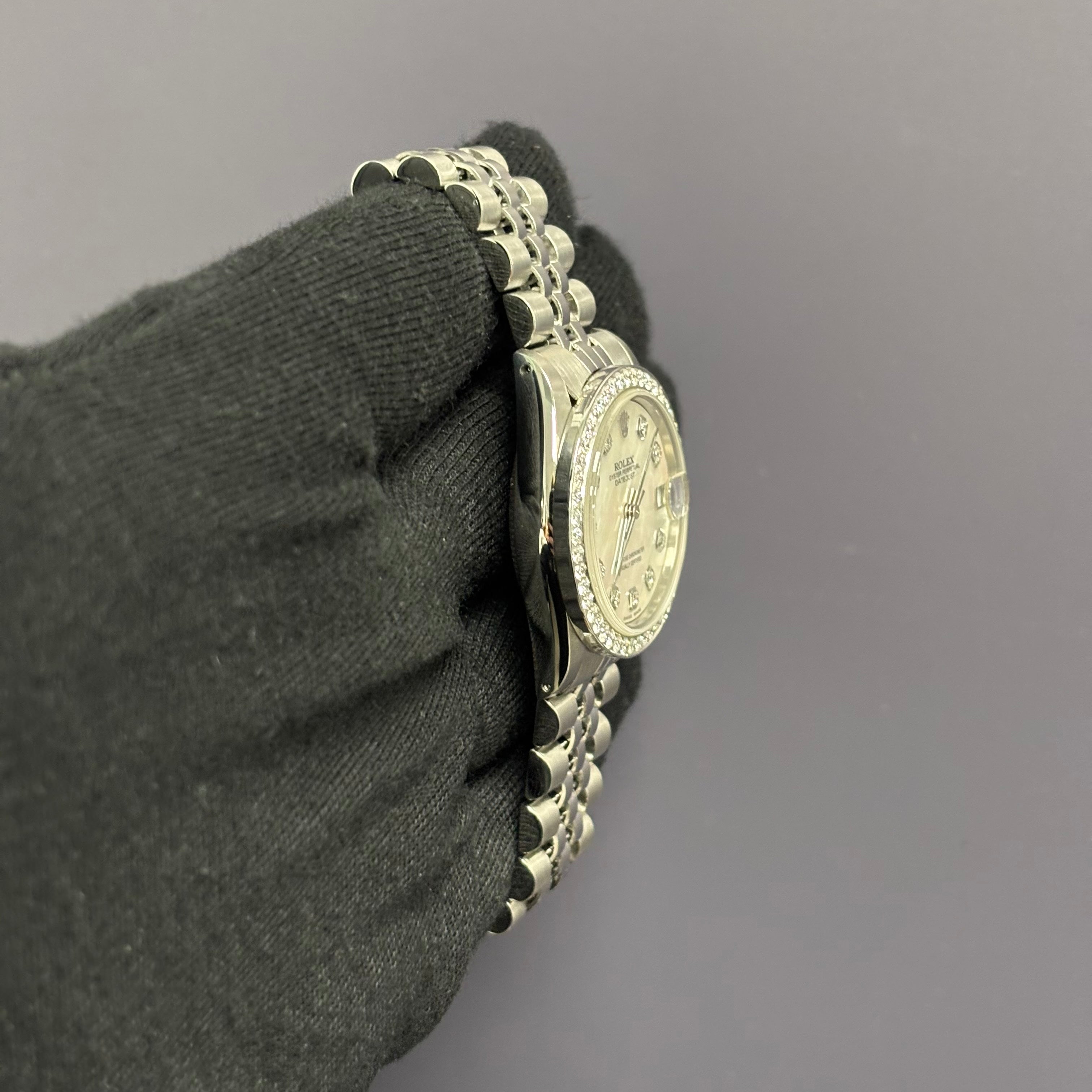 Rolex Datejust 31mm MOP Dial Watch Ref# 68274 - Happy Jewelers Fine Jewelry Lifetime Warranty