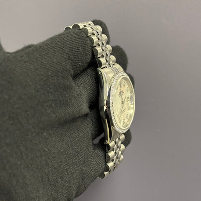 Rolex Datejust 36mm MOP Dial Watch Ref# 16234 - Happy Jewelers Fine Jewelry Lifetime Warranty