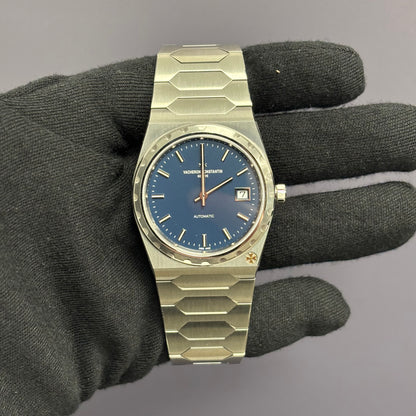 Vacheron Constantin 222 37mm Blue Dial Watch Ref# 4200H/222A-B934 - Happy Jewelers Fine Jewelry Lifetime Warranty