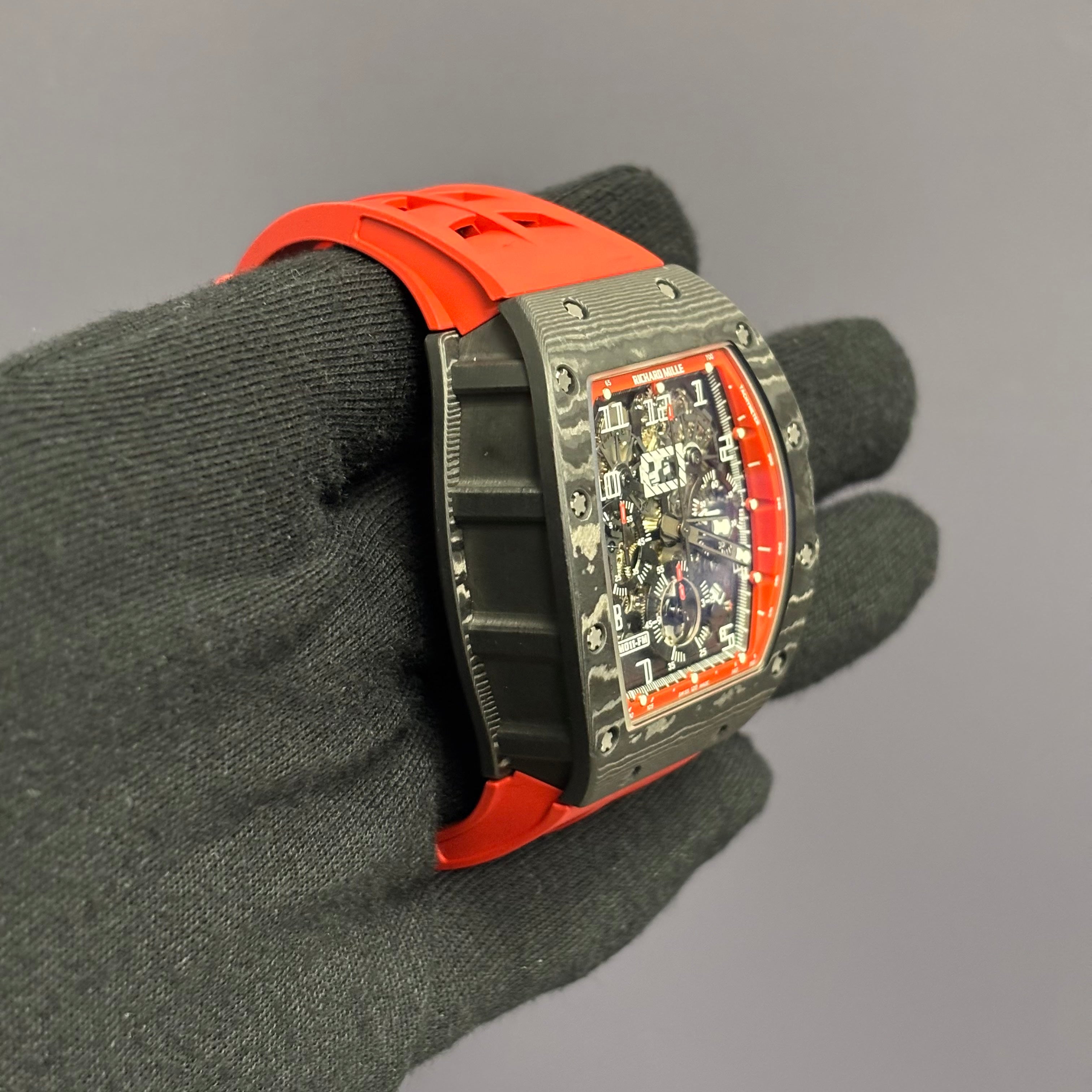 Richard Mille RM011 42mm Openwork Dial Watch Ref# RM011 - Happy Jewelers Fine Jewelry Lifetime Warranty