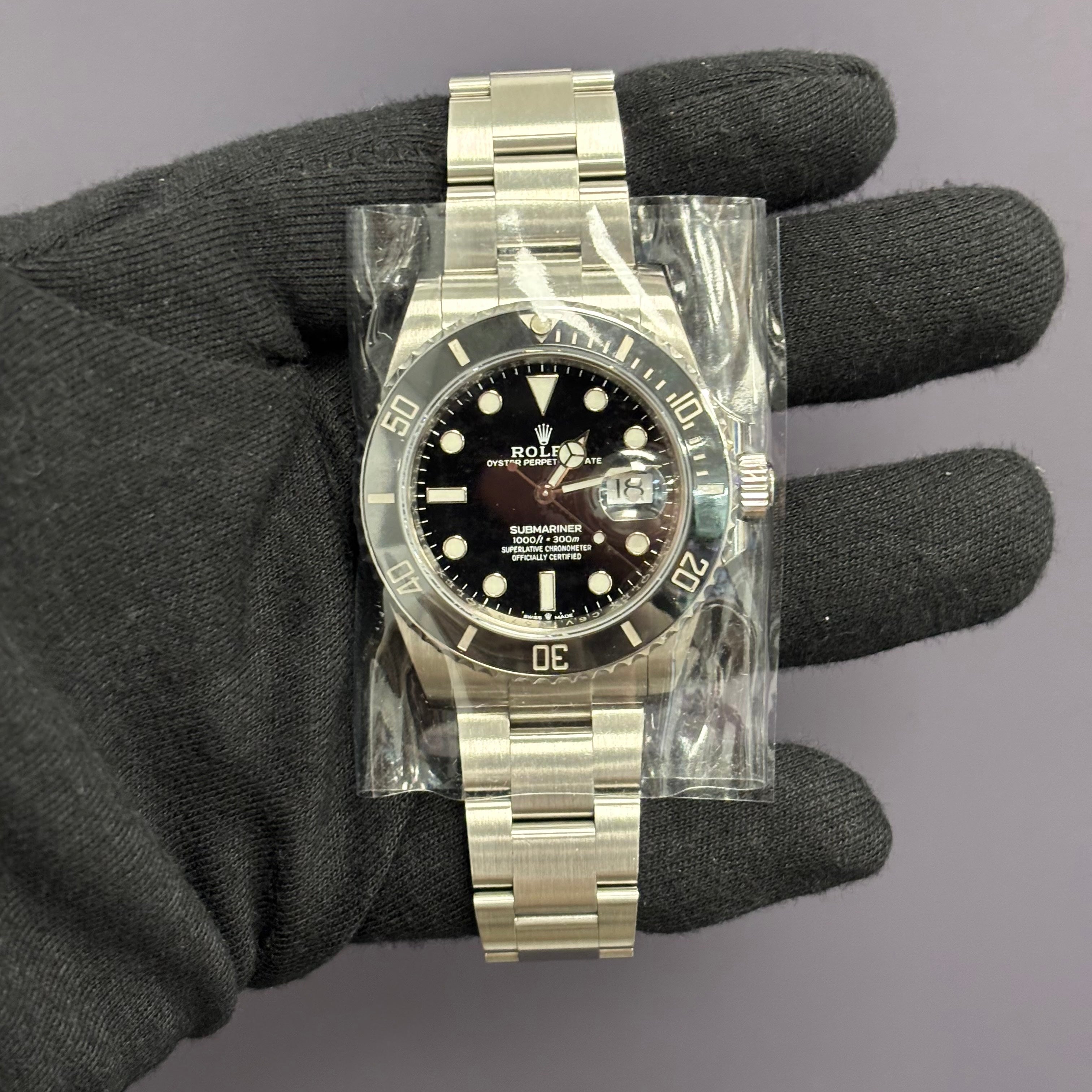 Rolex Submariner 41mm Black Dot Dial Watch Ref# 126610LN - Happy Jewelers Fine Jewelry Lifetime Warranty