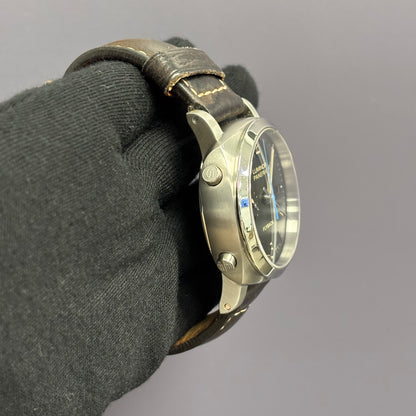 Panerai Luminor 44mm Black Dial Watch Ref# PAM00524 - Happy Jewelers Fine Jewelry Lifetime Warranty