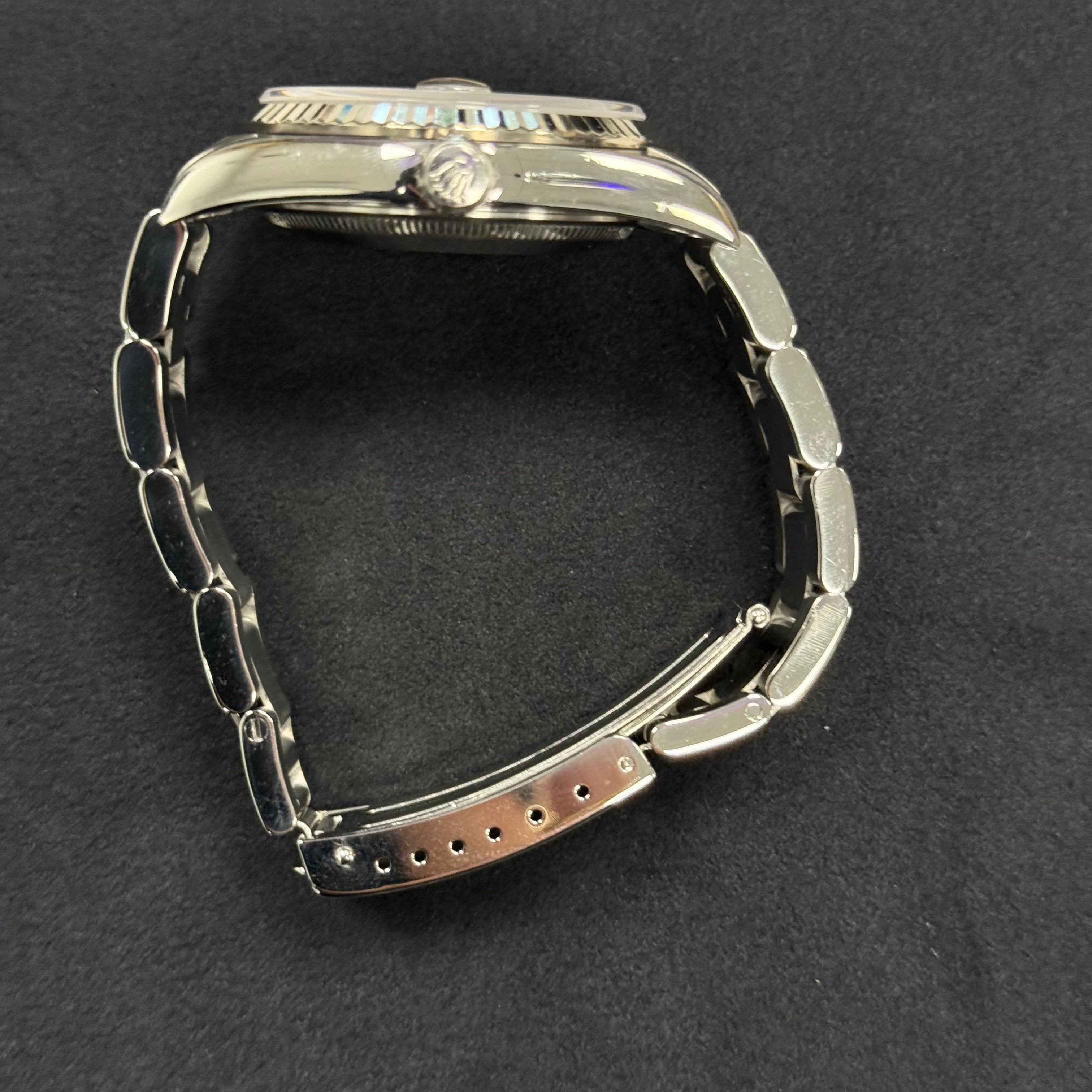 Rolex Datejust 36mm Black Dial Watch Ref# 16234 - Happy Jewelers Fine Jewelry Lifetime Warranty