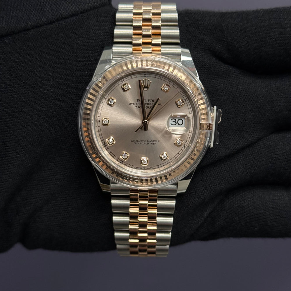 Rolex Datejust 41mm Sundust Dial Watch Ref# 126331