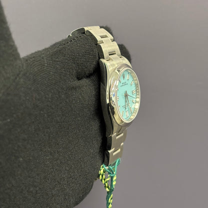 Rolex Oyster Perpetual 36mm Blue Dial Watch Ref# 126000 - Happy Jewelers Fine Jewelry Lifetime Warranty