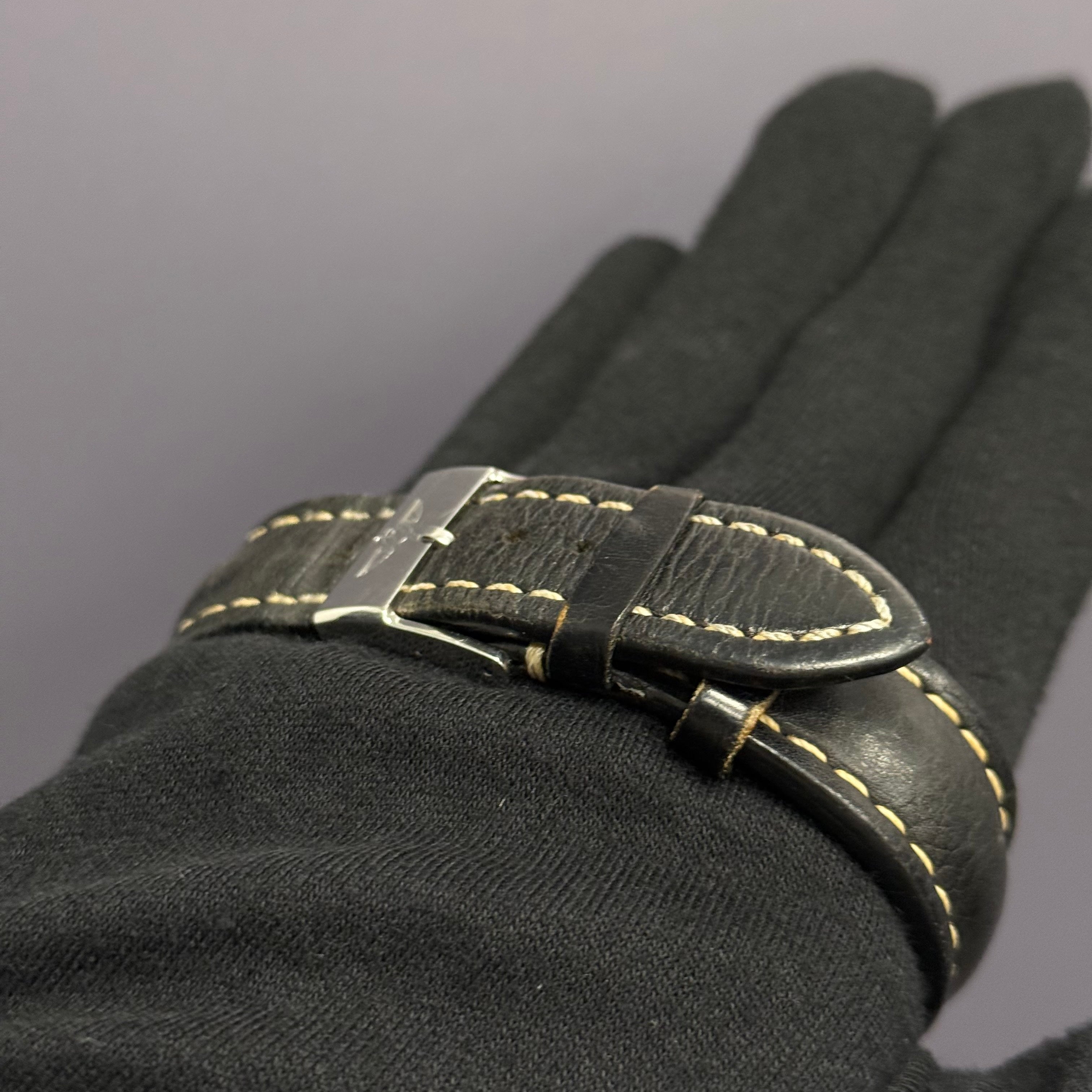 Breitling Navitimer 42mm Silver Dial Watch Ref# A19340 - Happy Jewelers Fine Jewelry Lifetime Warranty