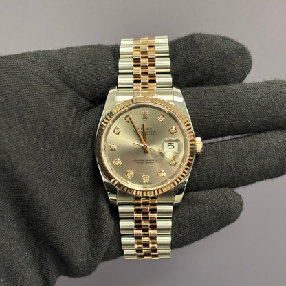 Rolex Datejust 36mm Silver Dial Watch Ref# 116231 - Happy Jewelers Fine Jewelry Lifetime Warranty