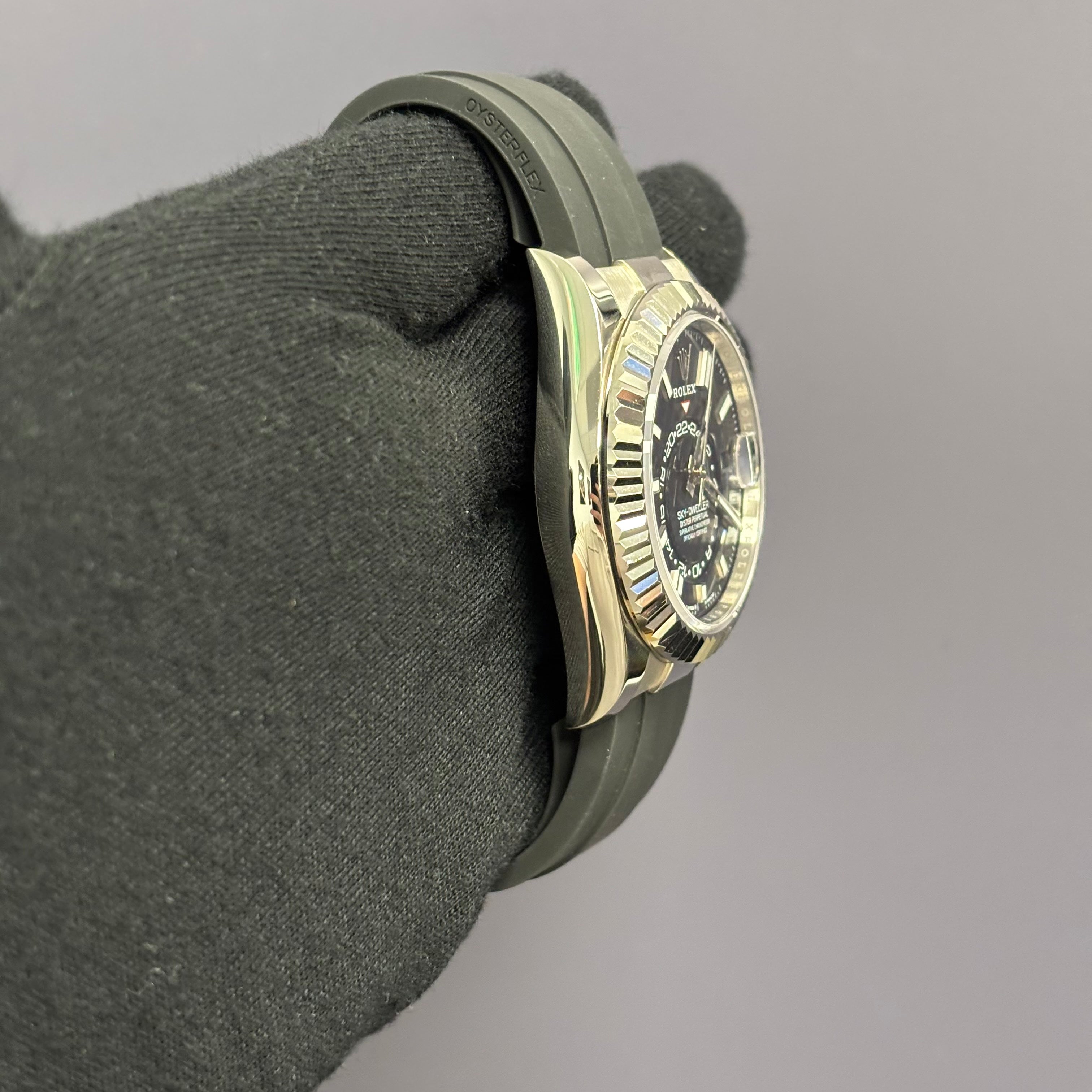 Rolex Sky-Dweller 42mm Black Dial Watch Ref# 336239 - Happy Jewelers Fine Jewelry Lifetime Warranty