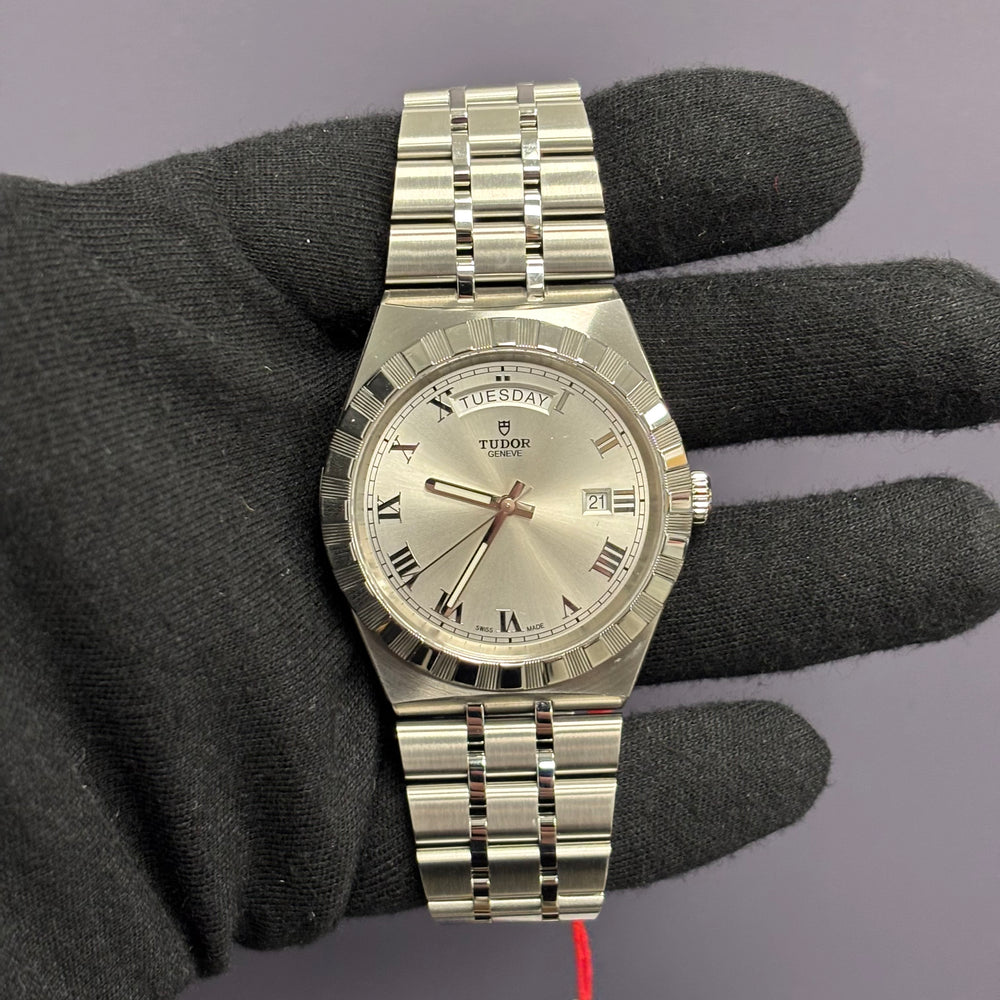 Tudor Royal 41mm Silver Dial Watch Ref# 28600